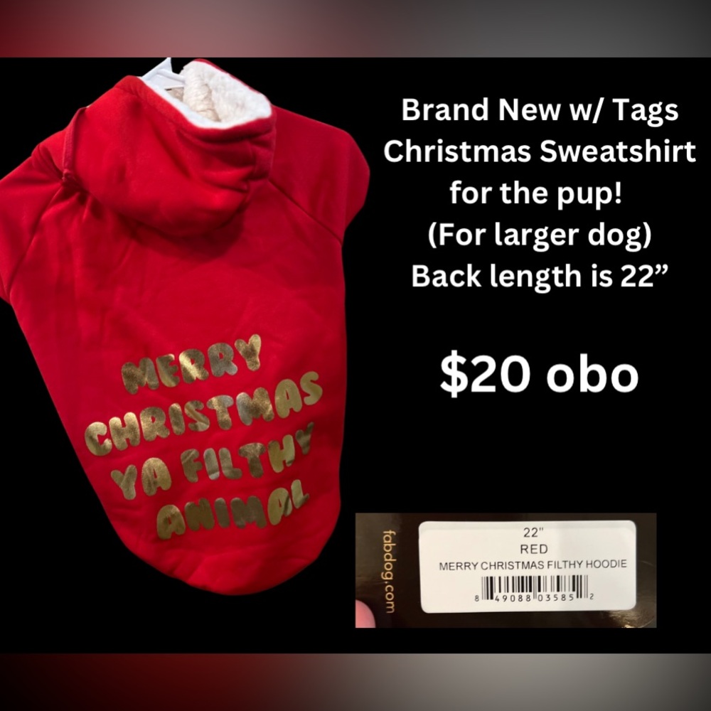 Christmas Hoodie for Your Pup